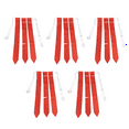 Winyuyby Red Kids Flag Football Set, Adjustable Flag Football Belt