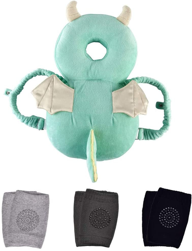 Protège-Tête Bébé Motif Abeille - Anti-chocs, Bretelles Réglables, Pour Apprentissage De La Marche - Dès 1 An - 9