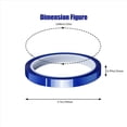 thumbnail image 2 of 6 Rollos de 10 mm X 33 M (108 Pies) Cinta Transferencia Azul Cinta Transferencia de para Prensa de SublimacióN de Sin Residuos y Vinilo de Transferencia de, 2 of 5