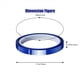 thumbnail image 2 of 6 Rollos de 10 mm X 33 M (108 Pies) Cinta Transferencia Azul Cinta Transferencia de para Prensa de SublimacióN de Sin Residuos y Vinilo de Transferencia de, 2 of 7
