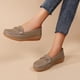 thumbnail image 3 of Xucatan Women's Casual Ballet Flats, Breathable Slip-On Round Toe Shoes for Women, Comfortable Solid Color Everyday Flat Shoes Gift, 3 of 7