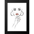 thumbnail image 2 of Pavlova, Martina 13x18 Black Modern Framed Museum Art Print Titled - Silence, 2 of 5