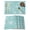 Green, variant on Vintage Turquoise Starfish Placemats Set of 6 Summer Coastal Beach Marine Place Mats Indoor Wipeable Table Mats Washable Cloth Dining Table Placemats for Kitchen Holiday Party Home Decor 13x19 Inch