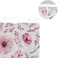thumbnail image 5 of Pink Flowers and Berries Shower Curtain Waterproof Bathroom Fabric Shower Curtain Set with Hooks, 60x72 inches Home Decor, 5 of 6