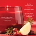 thumbnail image 3 of Yankee Candle Red Apple Wreath Studio Home Decor Scented Candles, 10 oz, 3 of 7
