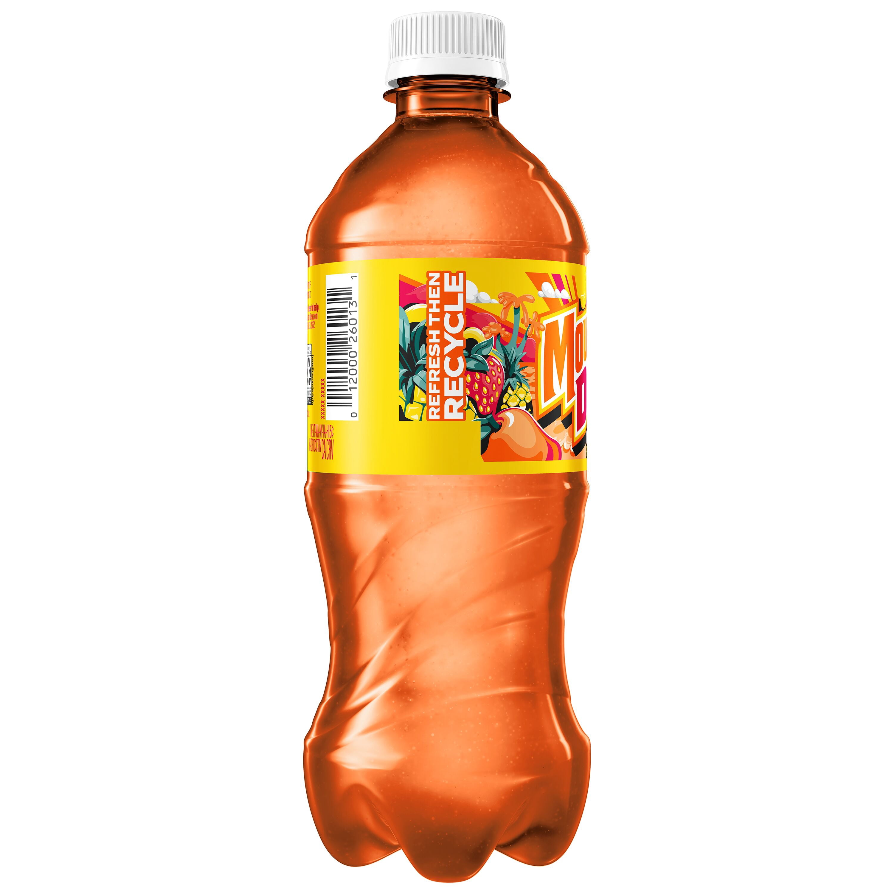 Mountain Dew x Trolli Mango Pineapple Punch 20 fl oz, 1ct Bottle