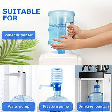 SEWACC Water Bottle 1.3 Gallon Water Containers Water Jug with Handle Large Reusable Motivational Jug for Camping Outdoor Sports Travel