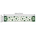 thumbnail image 3 of TAKTUK home decorSt. Day Table Decor Linen Jute Fabric For Spring Festival Home Kitchen Dining Party Decorationclearance items, 3 of 7