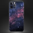 thumbnail image 4 of DesignSkinz Subtle Pink Glowing Space Full-Body Skin Decal Wrap Cover for iPhone 15 Pro, 4 of 9