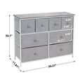 thumbnail image 3 of Sorbus Closet Drawer Organizers, Gray, 3 of 10