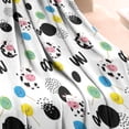 thumbnail image 3 of White Cow Lollipop Pattern Blanket,Comfortable Soft Flannel Throw Blanket,All Season,Warm Lightweight Blankets for Sofa Bed Couch Living Room Chair,30"x40", 3 of 4