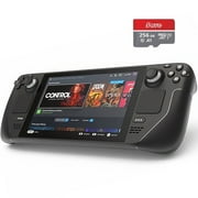 Valve Steam Deck OLED 1TB Handheld Gaming Console, 1280 x 800 LCD Touchscreen Display, with 256GB Micro SD Card