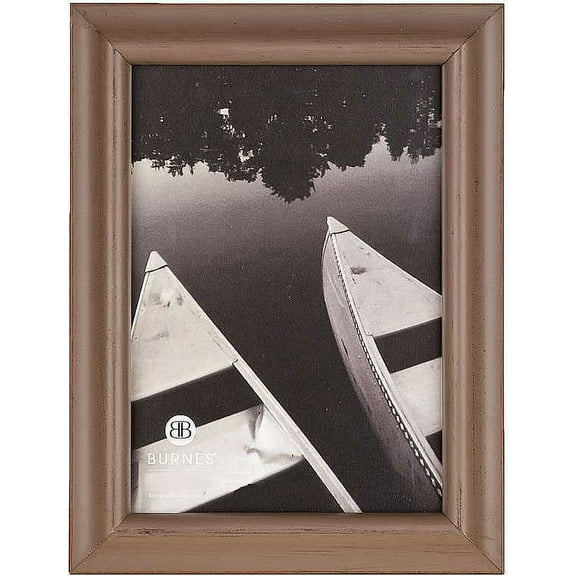 DOMED WOOD 4x6 frame in distressed gray by Burnes - 4x6