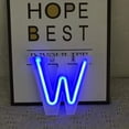 thumbnail image 2 of LED Neon Letter Lights, Light Up LED Letters Lights Light Up Marquee Letters Lights Letters Neon Signs Battery USB Blue, 2 of 4