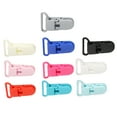 thumbnail image 4 of 10Pcs  Clips Holders Suspender Clips Plastic  Clips Dummy  Holder For  Binky  Accessories, 4 of 8