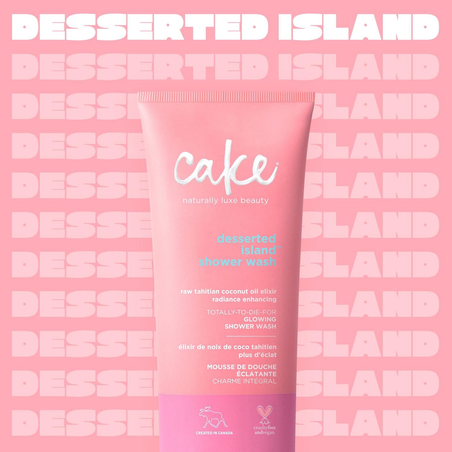 Cake Beauty Desserted Island Mousse De Douche Éclatante 200 mL
