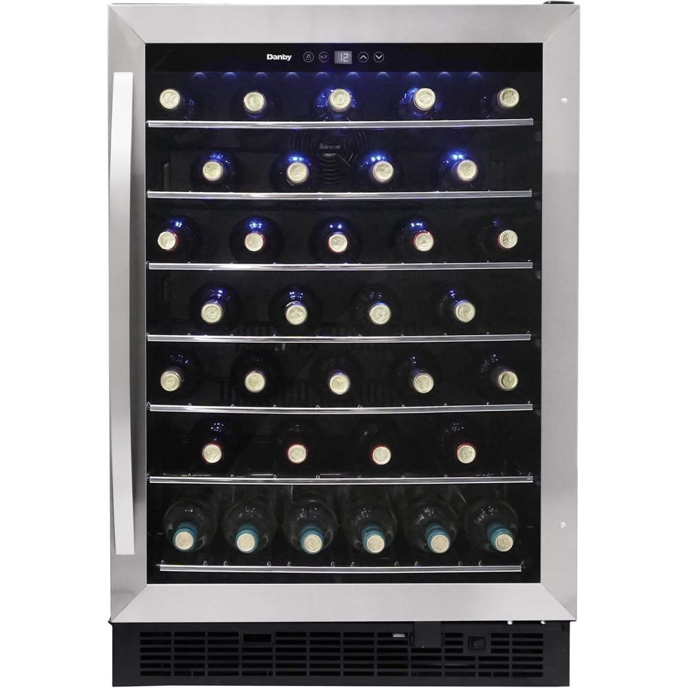 Danby 60 Bottle Builtin Wine Cooler in Stainless Steel DWC057A1BSS