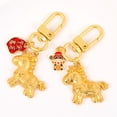 thumbnail image 4 of Chinese Zodiac Horse Keychain Pendant for Women – Golden 2026 Prosperity Charm Key Ring with Luck Blessing for Chinese New Year Handbag and Car Keys Accessories, 4 of 9