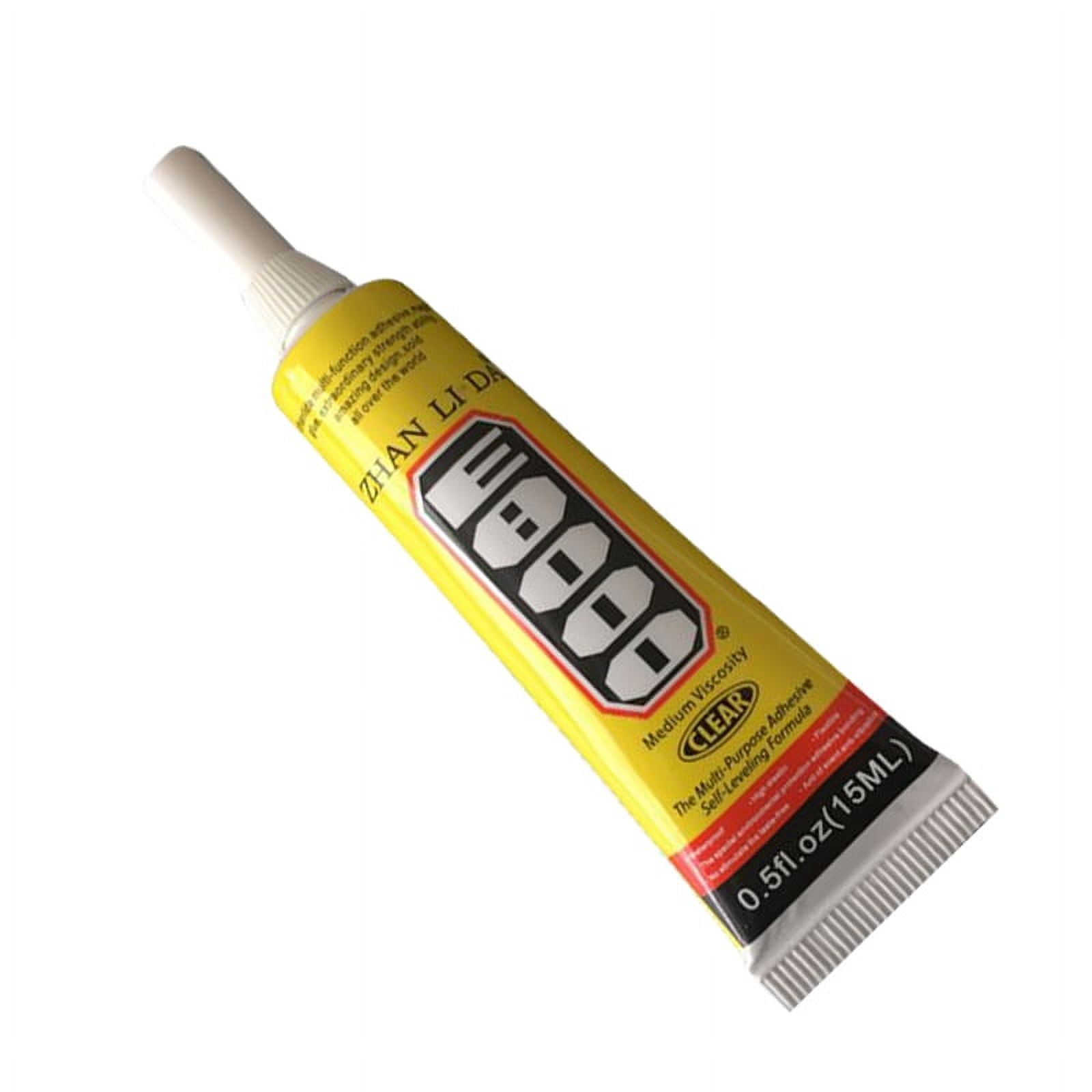 15Ml E8000 Glue Industrial Strength Adhesive Gel with Small Tip for Small  Gluing Projects Diy Craft New 