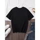thumbnail image 3 of Camiseta de mujer 100 % algodón transpirable, de fácil cuidado y con estampado de corazones. Ideal para uso casual y deportivo, manga corta y cuello redondo para primavera y verano. Ideal para adultos, 3 of 8