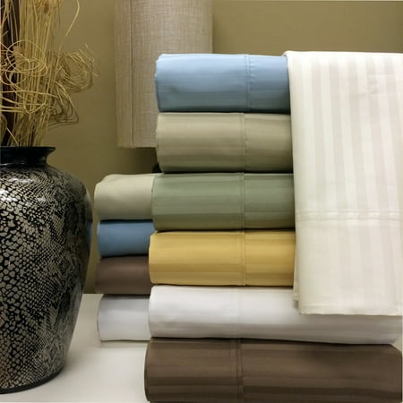 King Size 1000 Thread Count Stripe Egyptian Cotton Sheet Sets Gold King Size 1000 Thread Count Stripe Egyptian Cotton Sheet Sets Gold