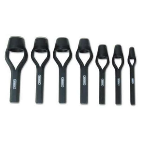 General Tools Arch Punch Sets, Round, English, Plastic Roll Pouch