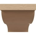 thumbnail image 2 of 5"W x 10"D x 5"H Wide Garner Rough Cedar Woodgrain TimberThane Corbel, Primed Tan, 2 of 6