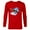 New Red, variant on Avatar: The Way of Water Jake Sully Riding Skimwing Painted - Long Sleeve T-Shirt for Men - Customized-White