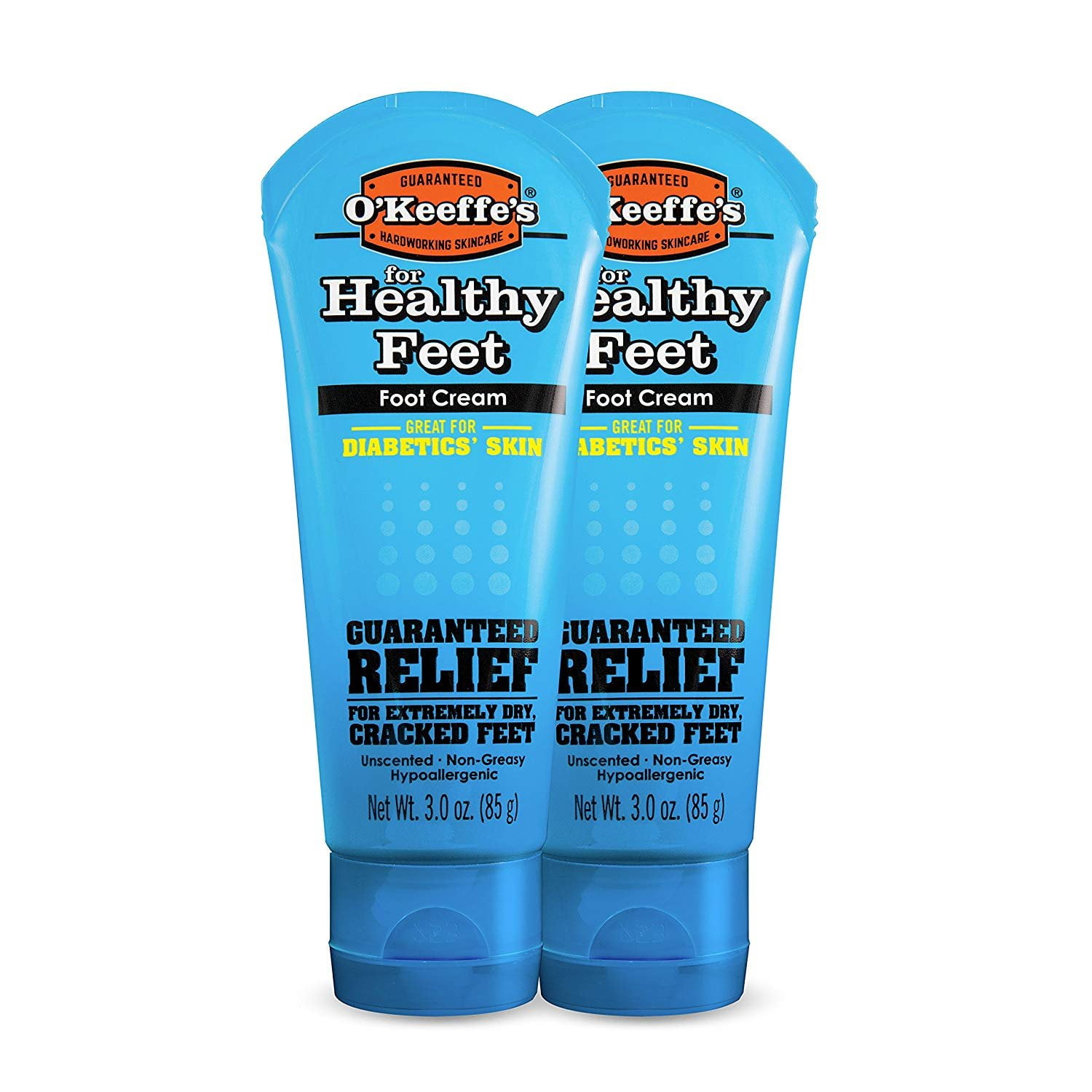 O'Keeffe's 2 Healthy Feet Foot Cream Tube (2 Pack), 3 oz