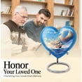 thumbnail image 5 of Ship Oli Painting Urns For Human Ashes - Urn For Human Ashes Adult Men - Memorial Urns For Human Ashes Keepsake - Small Urns For Human Ashes Adult - Heart Shaped Urns For Human Ashes (3inch,1Pcs), 5 of 5