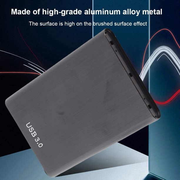 Caja SSD USB 3.0 A USB2.0, Caja SSD Profesional Portátil Externa Caja De Disco Duro Caja De Disco Duro Para Hombres Mujeres Para Disco Duro De 2,5 Pulgadas 7-9,5 MmHDD Y SSD Para
