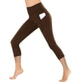 thumbnail image 3 of Juslio Leggings for Women Tummy Control Running Athletic Workout Yoga 7/8 Length Pants Butt,Lifting with Pockets High Waisted Leggings, 3 of 9