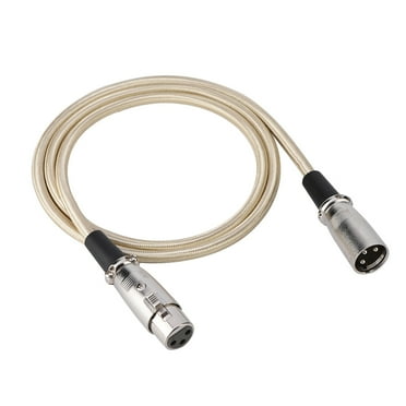 3 Pin XLR Male to XLR Female Microphone Mic Cable Audio Cord Wire 1 Meters / 3.3 Feet