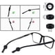 thumbnail image 3 of 16 pares de soportes para gafas, soporte de silicona antideslizante de primera calidad, ganchos para las orejas cómodos para gafas de sol, gafas de lectura y anteojos, 3 of 5