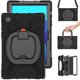 thumbnail image 4 of Funda colorida para Samsung Tab A7 de 10,4 pulgadas T500 con correa para el hombro, soporte de anillo ajustable grande y protección contra golpes., 4 of 4