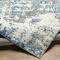 thumbnail image 6 of Livabliss Area Rugs for Living Room, 5x7 Sunderland Modern Blue Rug, Bedroom Dining Room Home Decor Stain Resistant Carpet (5'3" x 7'3"), 6 of 8