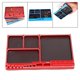 thumbnail image 4 of Caja de almacenamiento Organizador de hardware Bandeja magnética para tornillos Bandeja magnética para pernos Rojo yotijar tazón de plato de hardware, 4 of 7