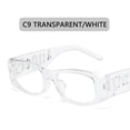 thumbnail image 2 of Gafas de sol cuadradas con montura pequeña Vintage para hombre y mujer, lentes de sol de marca de lujo a la moda, estilo Punk, Hip Hop, Uv400, 2 of 2
