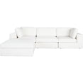 thumbnail image 2 of Diamond Sofa MUSE2SC1AC1OTWH Muse Performance Fabric Modular Reversible Chaise Sectional, Mist White - 4 Piece, 2 of 8