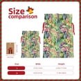 thumbnail image 3 of Naloa Blooming Cactus Drawstring Christmas Bags, 3D Xmas Gift Bags, Christmas Wrapping Bags, Xmas Goodie Bags, Treat Pouch Bags, Party Favor Bags-Medium, 3 of 9