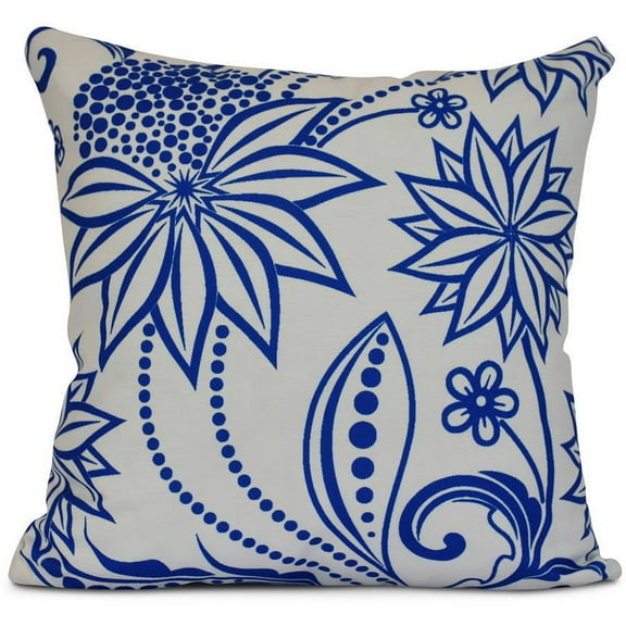 Simply Daisy, Ella, Floral Print Outdoor Pillow
