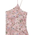 thumbnail image 3 of Women's Sleeveless Spaghetti Strap Floral Print Cami Bodycon Dress, 3 of 5