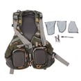 thumbnail image 2 of Chaleco De Pesca Con Bolsillo Equipo De Protección Corporal Desmontable Universal Para Exteriores Tamaño Verde, 2 of 7