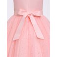 thumbnail image 6 of IBTOM CASTLE Flower Girl Formal Maxi Wedding Dress Floral First Communion Easter Ball Gown Tween Pageant Junior Bridesmaid Dresses 9-10 Years Pink, 6 of 7