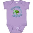 thumbnail image 3 of Inktastic Skip a Straw Save a Turtle with Cute Green Sea Turtle Boys or Girls Baby Bodysuit, 3 of 5