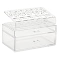 thumbnail image 4 of Clear Makeup Organizer with Storage Drawers for Brushes, Lipstick and Vanity (9.4 x 5.9 x 6.8 in), 4 of 8
