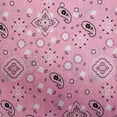 thumbnail image 6 of Shason Textile 44" x 3 yd Cotton Polyester Blend Printed Craft Fabric, Pink, 6 of 6