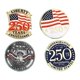 thumbnail image 2 of 4 Broches Patrióticos Del 250 Aniversario Para Sombreros De Celebración O Oficina, 2 of 8