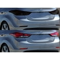 thumbnail image 3 of Rvinyl Tail Light Tint Covers Compatible with Hyundai Elantra 2011-2016 (Sedan) - Blackout Smoke, 3 of 10