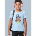 thumbnail image 2 of Pirate Monster T-Shirt Juniors -Image by Shutterstock,  x-Small, 2 of 4